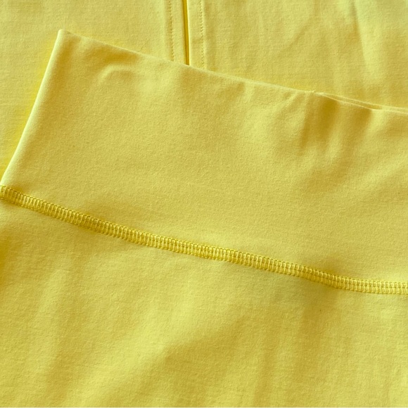 Bebe Yellow Pencil High Waist Midi Knit Skirt Size XS NWT - Picture 9 of 16